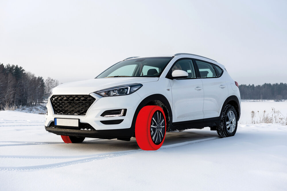 Schneesocken geeignet für Reifengröße 165/75R16
