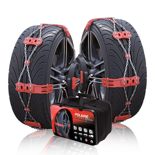 Lauffl&auml;chen Schneeketten polaire grip steel Modula 255/40R17