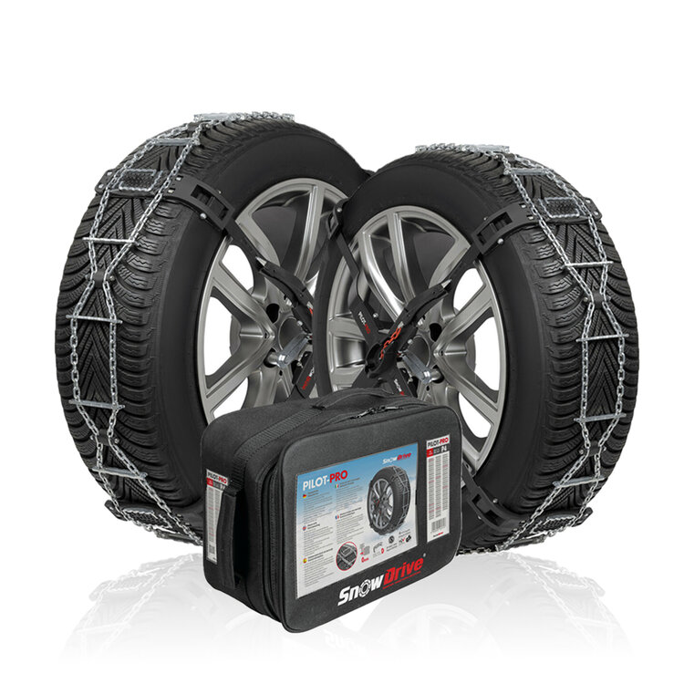 Snowdrive Lauffl&auml;chen Schneeketten Skoda Elroq ab 2025 f&uuml;r Ihre Reifengr&ouml;&szlig;e 255/40R21