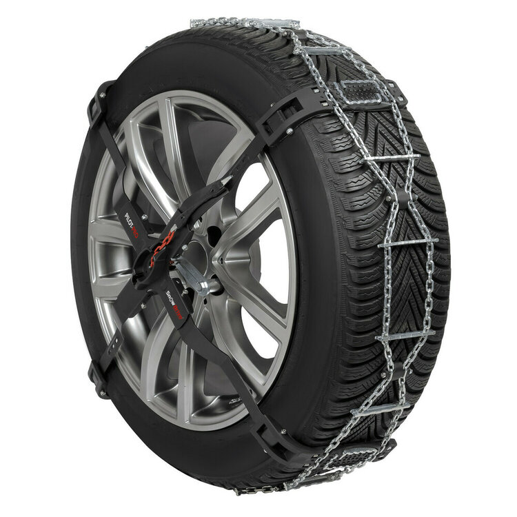 Snowdrive Lauffl&auml;chen Schneeketten Skoda Elroq ab 2025 f&uuml;r Ihre Reifengr&ouml;&szlig;e 255/40R21