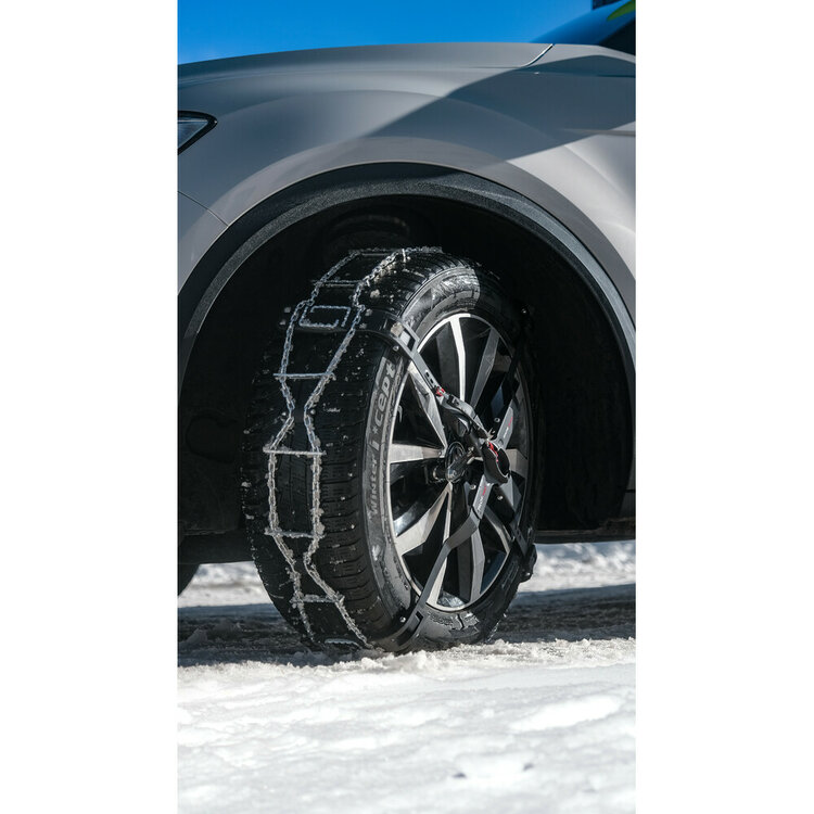 Snowdrive Lauffl&auml;chen Schneeketten Skoda Elroq ab 2025 f&uuml;r Ihre Reifengr&ouml;&szlig;e 255/40R21
