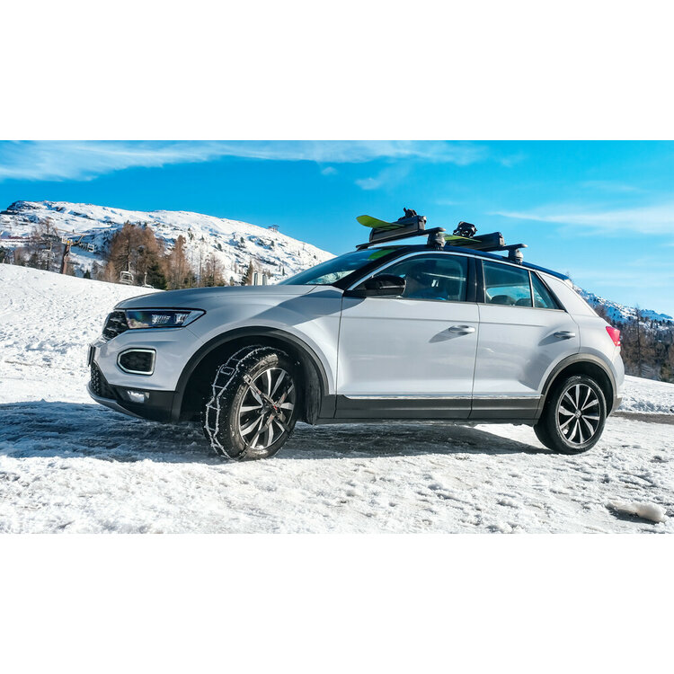 Snowdrive Lauffl&auml;chen Schneeketten Skoda Elroq ab 2025 f&uuml;r Ihre Reifengr&ouml;&szlig;e 255/40R21