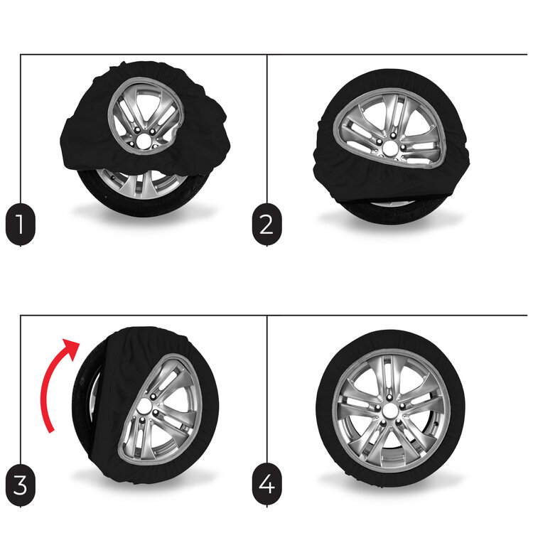 DAC Schneesocken Skoda Elroq ab 2025 f&uuml;r Ihre Reifengr&ouml;&szlig;e 255/40R21