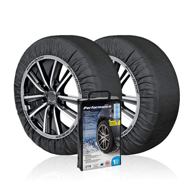 Snowdrive Schneesocken Skoda Elroq  ab 2025 f&uuml;r Ihre Reifengr&ouml;&szlig;e 255/40R21