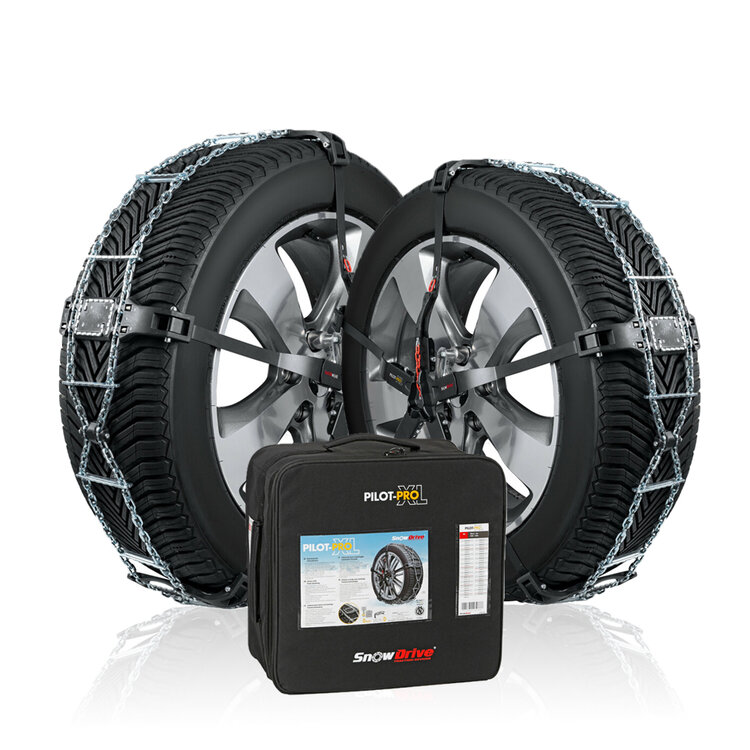 Snowdrive Lauffl&auml;chen Schneeketten Skoda Elroq ab 2025 f&uuml;r Ihre Reifengr&ouml;&szlig;e 255/40R21