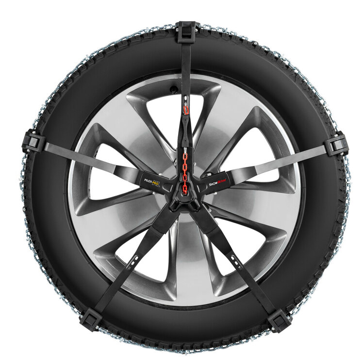 Snowdrive Lauffl&auml;chen Schneeketten Skoda Elroq ab 2025 f&uuml;r Ihre Reifengr&ouml;&szlig;e 255/40R21