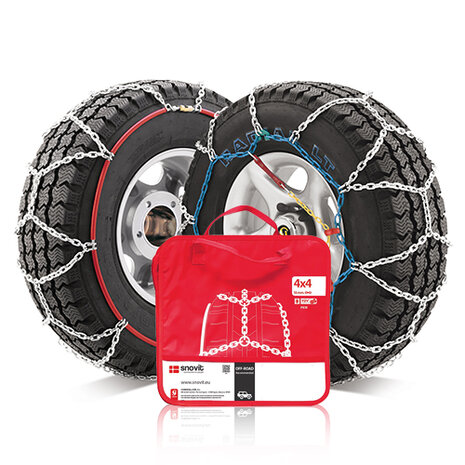 Schneeketten SUV / 4X4 / Wohnmobil / Lieferwagen- 16mm - 205/80R15