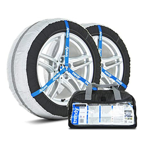 Schneesocken - Trendy Snowsock geeignet für Reifengröße 245/65R16
