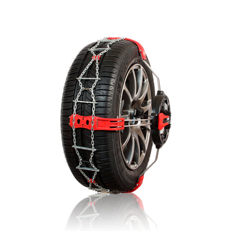 Lauffl&auml;chen Schneeketten polaire grip steel Modula 285/40R18