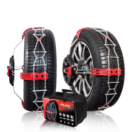 Lauffl&auml;chen Schneeketten polaire grip steel Modula 275/65R16