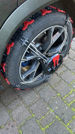 Lauffl&auml;chen Schneeketten Modula Modula polaire grip Volkswagen Tiguan ab 2016 f&uuml;r Reifengr&ouml;sse 255/45R19