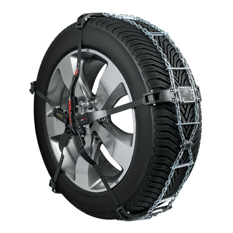 Snowdrive Lauffl&auml;chen Schneeketten Skoda Elroq ab 2025 f&uuml;r Ihre Reifengr&ouml;&szlig;e 255/40R21